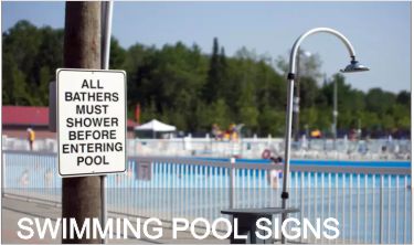 Swimming Pool Safety Signs
